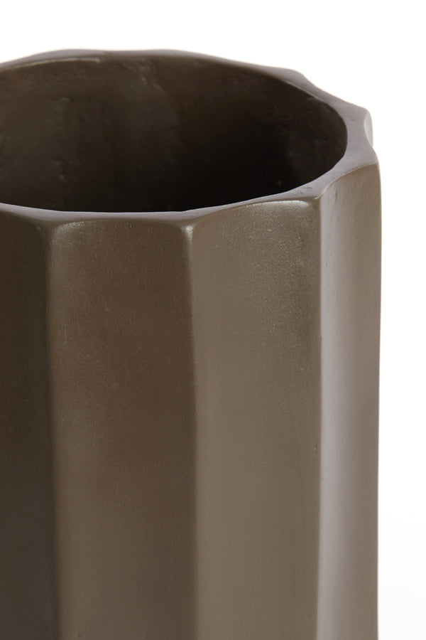 Pot deco 22x32 cm SALOU brown