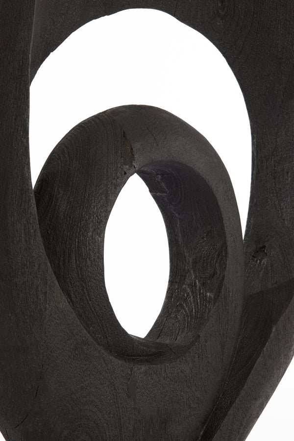 Ornament 40x14x60 cm RANDA wood matt black