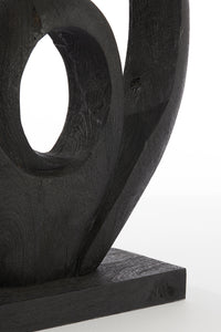 Ornament 40x14x60 cm RANDA wood matt black