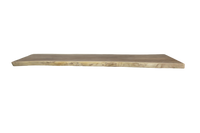 Rechthoekig tafelblad - 325x100-130x8 - Naturel - Munggur
