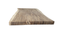 Rechthoekig tafelblad - 325x100-130x8 - Naturel - Munggur