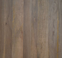 Rechthoekige eettafel - 200x100x76 - Naturel/zwart - Mangohout/metaal