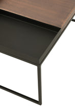 Afbeelding in Gallery-weergave laden, Set Of 2 Coffee Table Metal Bronze/Black
