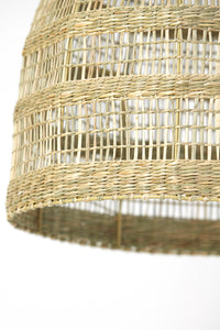 Hanging lamp 38x43 cm SAGAR seagrass natural