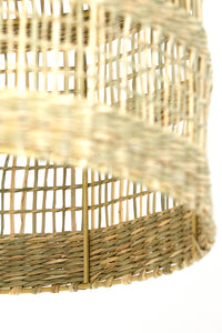 Hanging lamp 38x43 cm SAGAR seagrass natural
