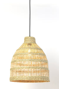 Hanging lamp 38x43 cm SAGAR seagrass natural