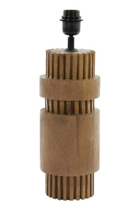 Lamp base 15x45 cm SAKURA wood matt brown