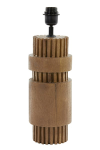 Lamp base 15x45 cm SAKURA wood matt brown