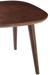 Set Of 2 Sidetable Vintage Wood Brown
