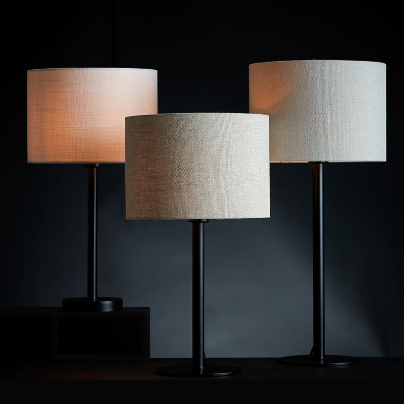 Shade cylinder 25-25-18 cm LIVIGNO egg white