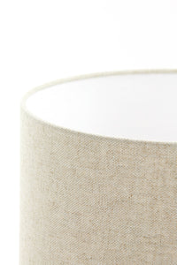 Shade cylinder 25-25-18 cm LIVIGNO natural