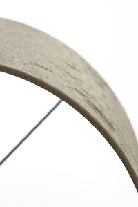 Shade cylinder 30-30-21 cm CHELSEA velours silver