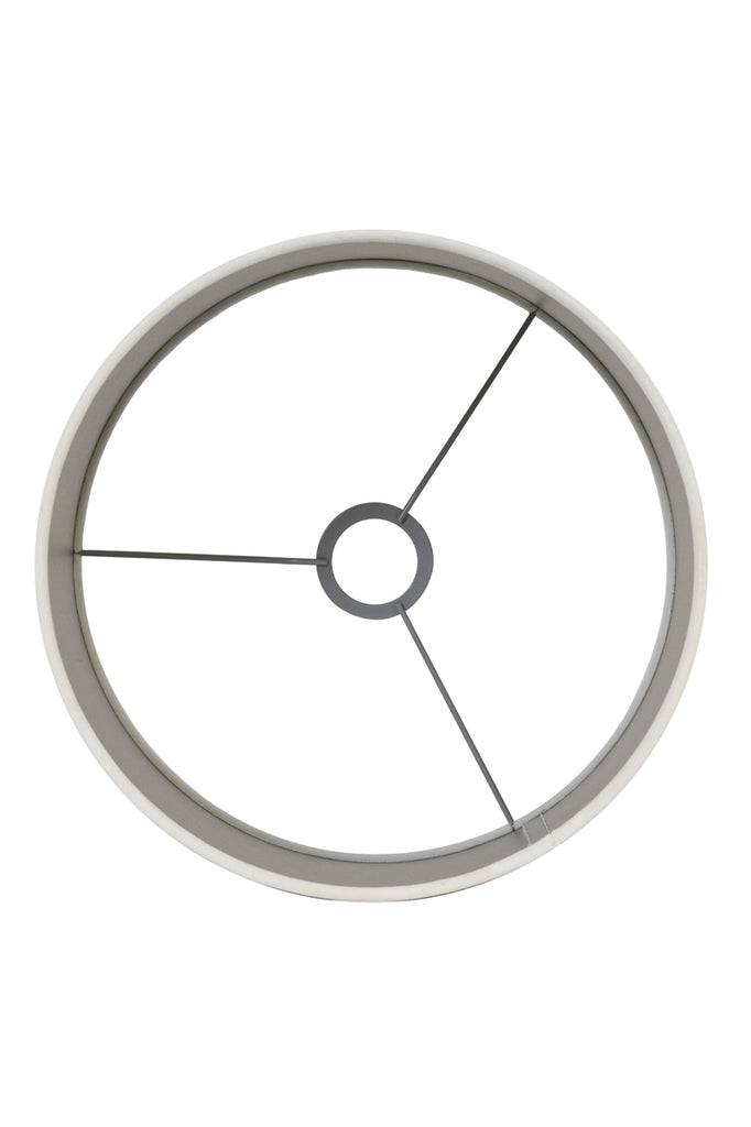Shade cylinder 30-30-21 cm VELOURS off white
