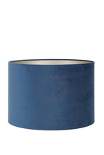 Afbeelding in Gallery-weergave laden, Shade cylinder 30-30-21 cm VELOURS petrol blue
