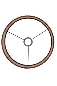 Shade cylinder 35-35-21 cm VELOURS terra
