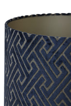 Afbeelding in Gallery-weergave laden, Shade cylinder 40-40-30 cm MAZE dark blue-taupe
