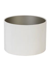 Shade cylinder 40-40-30 cm VELOURS off white