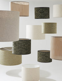 Shade cylinder 50-50-38 cm LIVIGNO natural