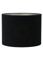 Afbeelding in Gallery-weergave laden, Shade cylinder 50-50-38 cm VELOURS black-taupe
