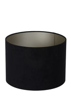 Afbeelding in Gallery-weergave laden, Shade cylinder 50-50-38 cm VELOURS black-taupe
