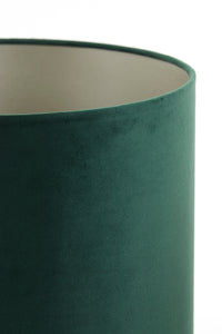 Shade cylinder 50-50-38 cm VELOURS dutch green