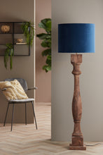 Afbeelding in Gallery-weergave laden, Shade cylinder 50-50-38 cm VELOURS petrol blue
