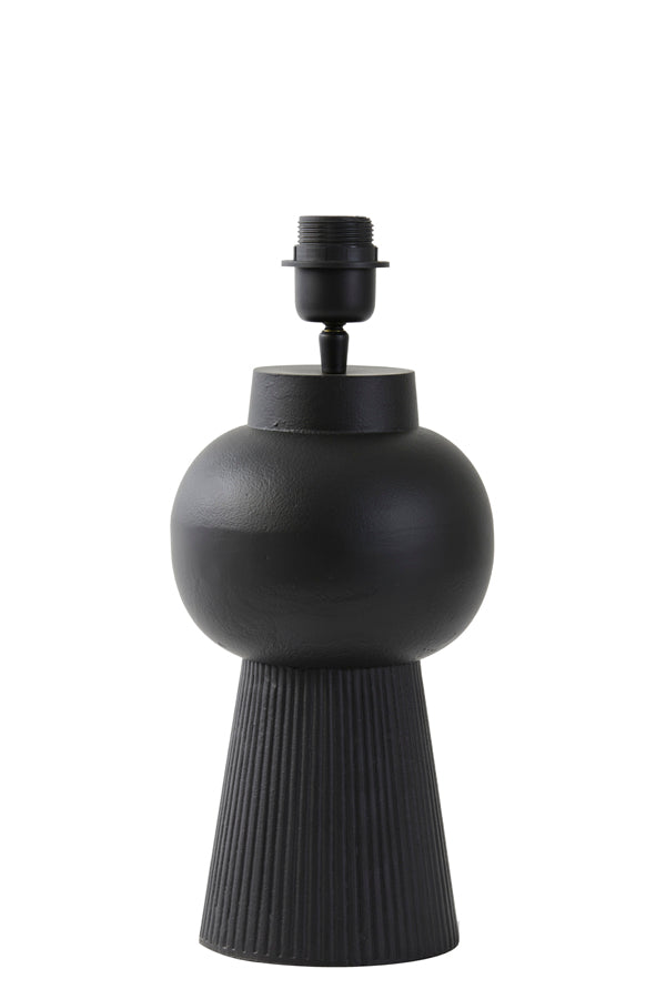 Lamp base 18x33 cm SHAKA matt black