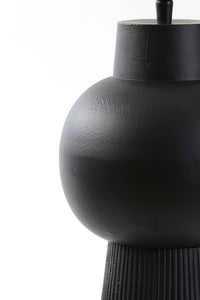 Lamp base 18x33 cm SHAKA matt black