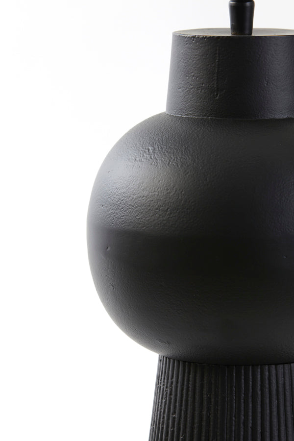 Lamp base 18x33 cm SHAKA matt black
