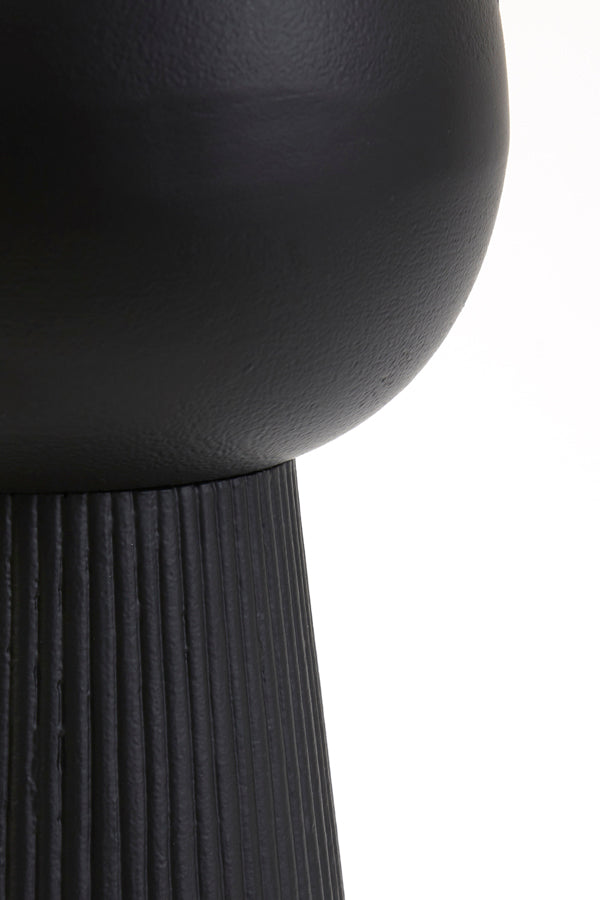 Lamp base 18x33 cm SHAKA matt black