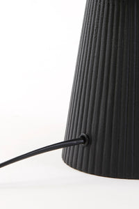 Lamp base 18x33 cm SHAKA matt black