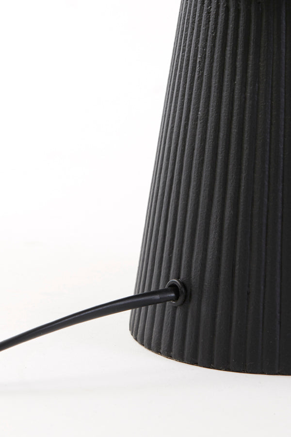Lamp base 18x33 cm SHAKA matt black
