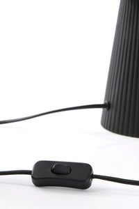 Lamp base 18x33 cm SHAKA matt black