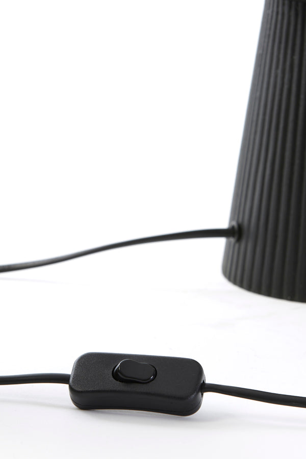Lamp base 18x33 cm SHAKA matt black