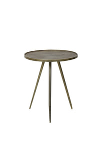 Side table 51x60 cm ENVIRA antique gold
