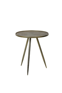 Side table 51x60 cm ENVIRA antique gold