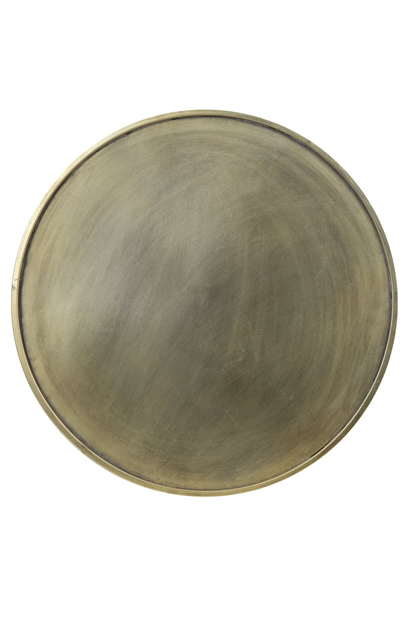 Side table 51x60 cm ENVIRA antique gold