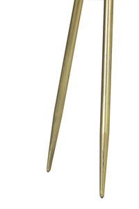Side table 51x60 cm ENVIRA antique gold