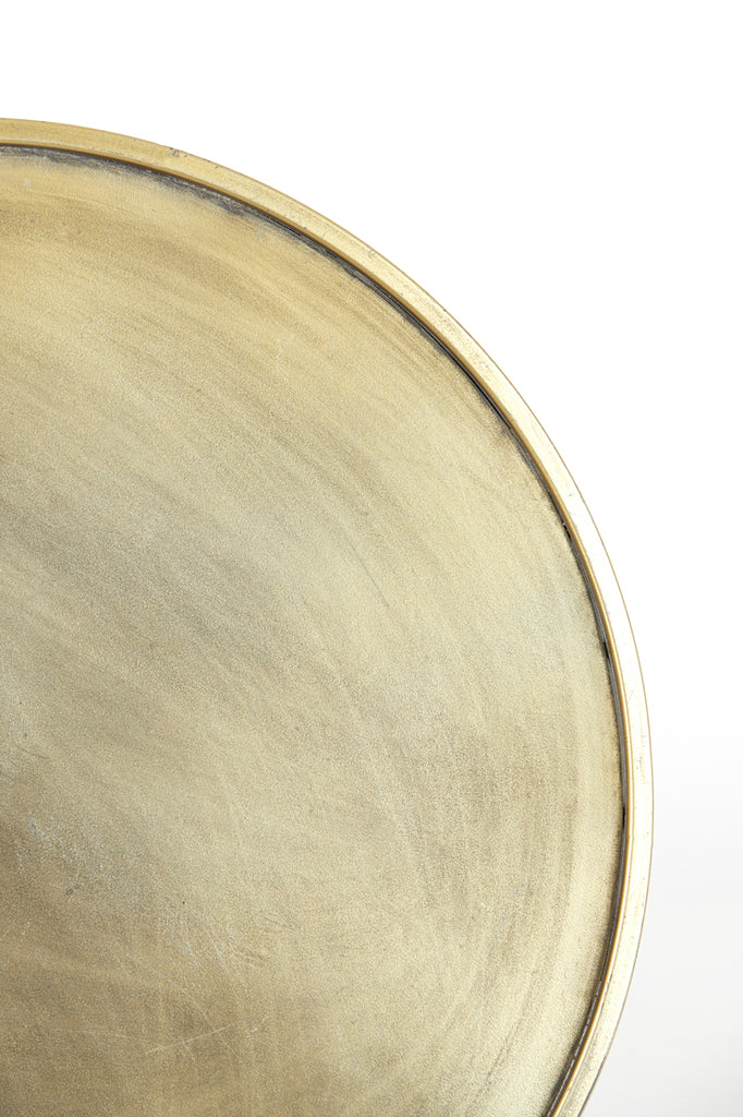 Side table 51x60 cm ENVIRA antique gold