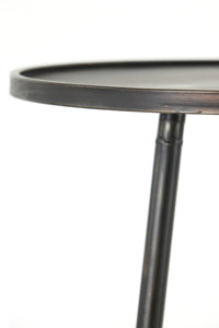 Side table 51x60 cm ENVIRA zinc