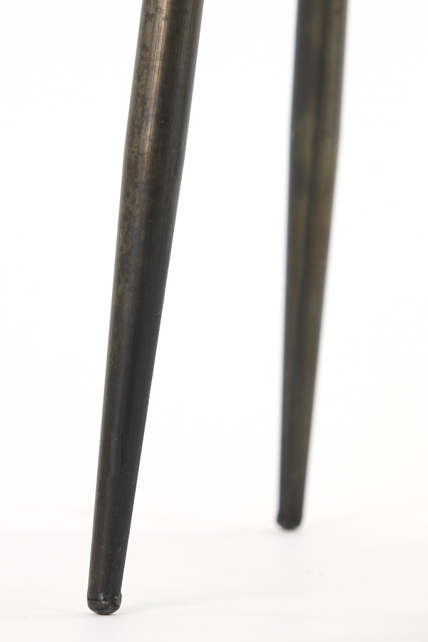 Side table 51x60 cm ENVIRA zinc