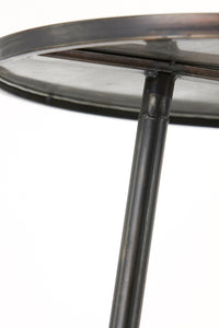 Side table 51x60 cm ENVIRA zinc