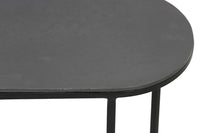 Side table S/2 max 53x26x53 cm BOCOV antique lead-black