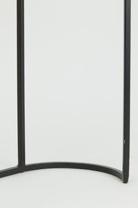 Side table S/2 max 53x26x53 cm BOCOV antique lead-black