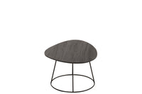 Sidetable Oval Wood/Metal D Br S