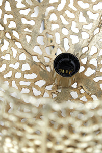 Hanging lamp 45x42 cm SINULA gold