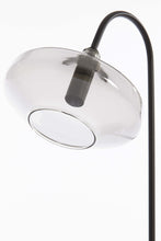 Afbeelding in Gallery-weergave laden, Table lamp E14 31x22x50 cm SOLNA matt black+smoked glass
