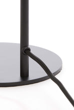 Afbeelding in Gallery-weergave laden, Table lamp E14 31x22x50 cm SOLNA matt black+smoked glass
