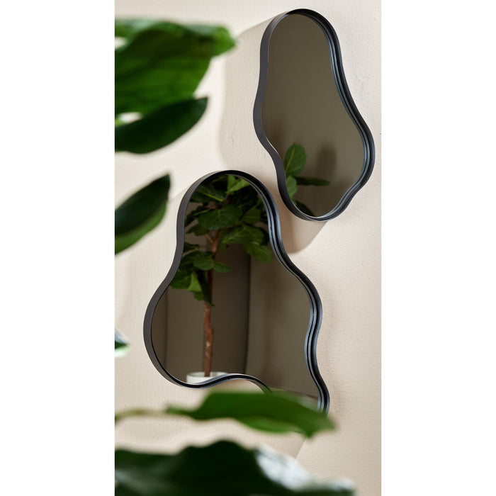 Spiegel Levu - Mat zwart - 39x4x59.5cm