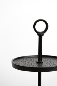 Stand 2 layers 24x37 cm LUTEK black